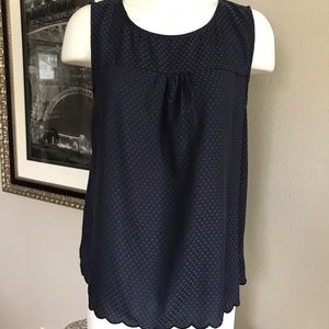 Skies are Blue Shiloh Scallop Hem Blouse